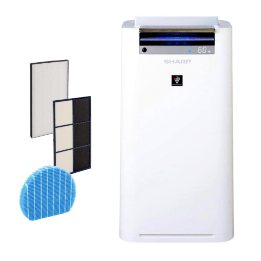 Oczyszczacz i nawilżacz powietrz z jonizacją - Sharp KC-G60EUW