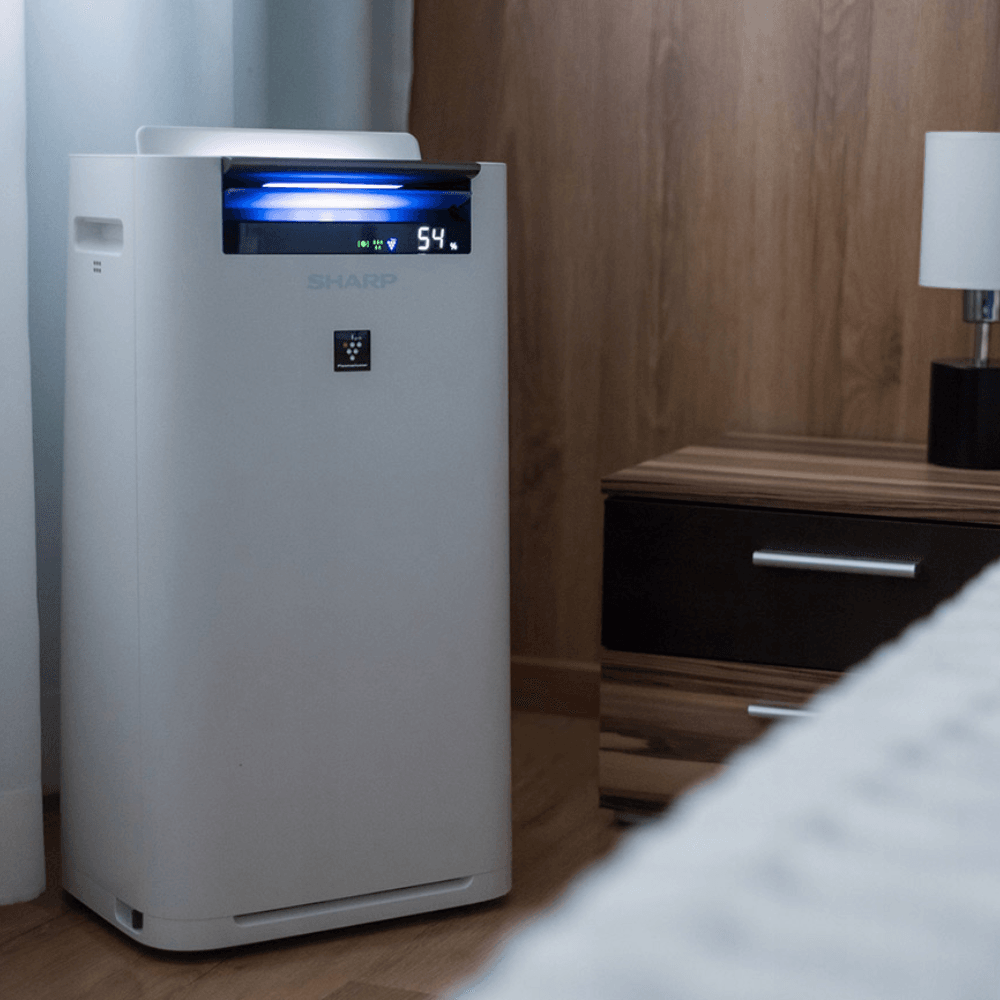 Oczyszczacz i nawilżacz powietrza z jonizacją - Sharp KC-G50EUW