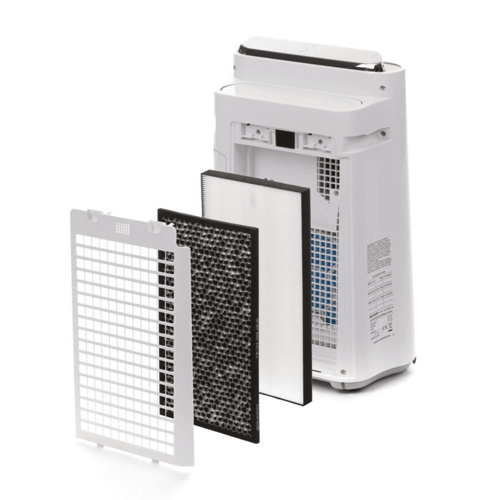 Oczyszczacz i nawilżacz powietrza z jonizacją - Sharp KC-D50EUW