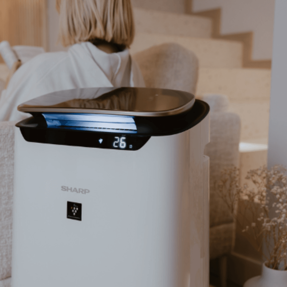 Oczyszczacz powietrza z jonizacją - Sharp FP-J80EUW