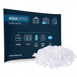 Wielorazowy pochłaniacz wilgoci AQUADRYER Wessper - Granatowy