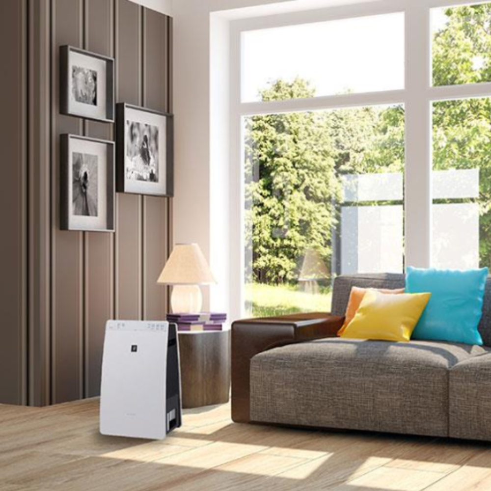 Oczyszczacz i nawilżacz powietrz z jonizacją - Sharp KC-F32EUW
