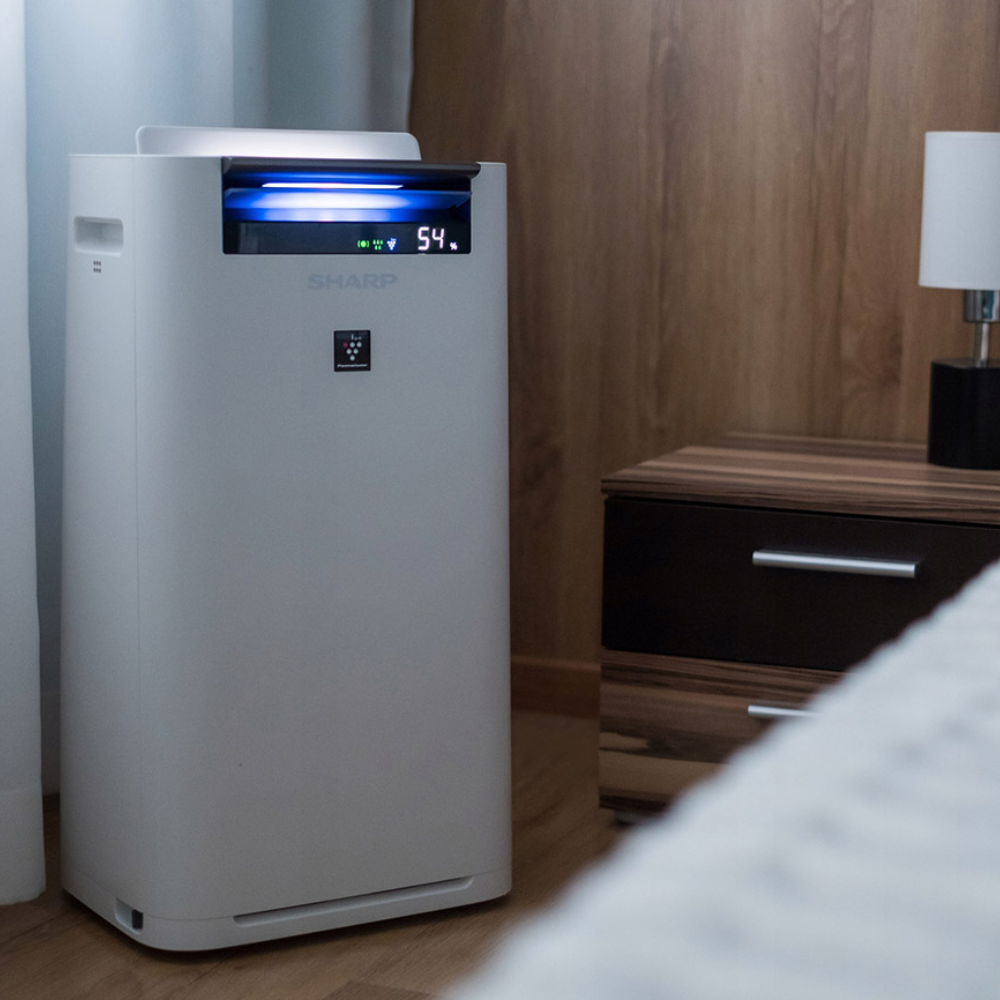 Oczyszczacz i nawilżacz powietrza z jonizacją - Sharp KC-G50EUW