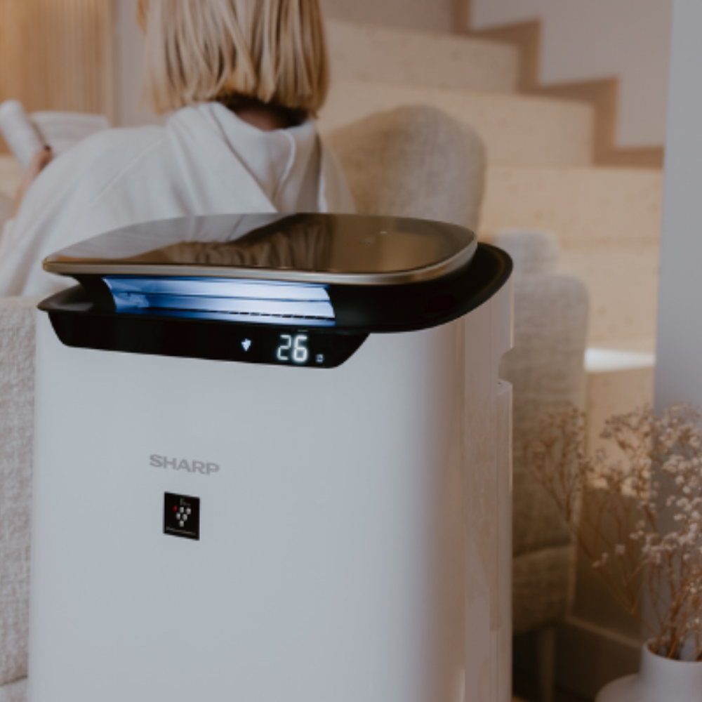 Oczyszczacz powietrza z jonizacją - Sharp FP-J80EUW
