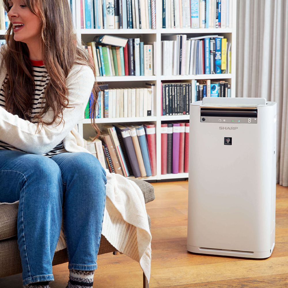 Oczyszczacz i nawilżacz powietrz z jonizacją - Sharp KC-G60EUW