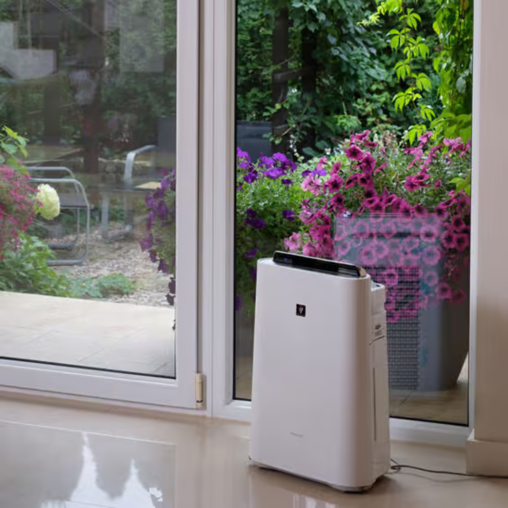 Oczyszczacz i nawilżacz powietrza z jonizacją - Sharp KC-D40EUW