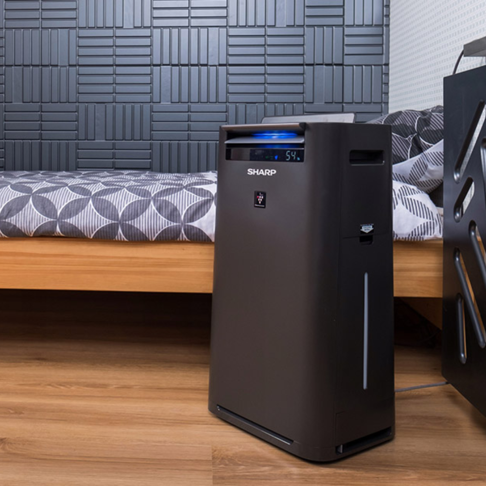 Oczyszczacz z nawilżaczem i jonizatorem - Sharp KC-G40EUH