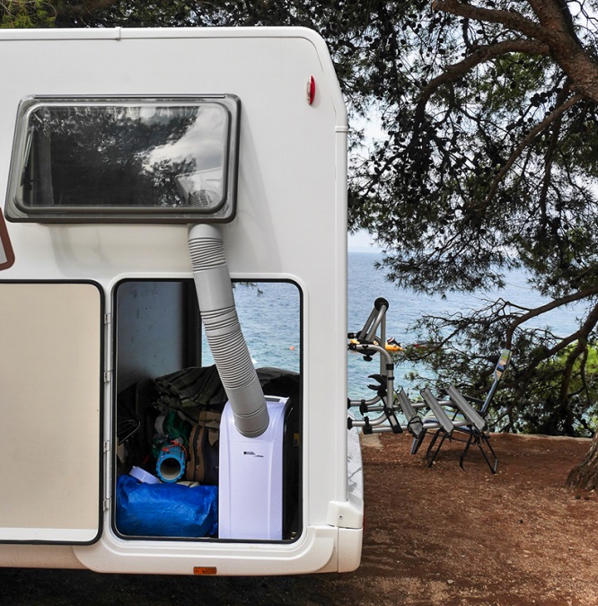 Klimatyzator przenośny Fral Super Cool FSC09.1 Wi-Fi Czarny