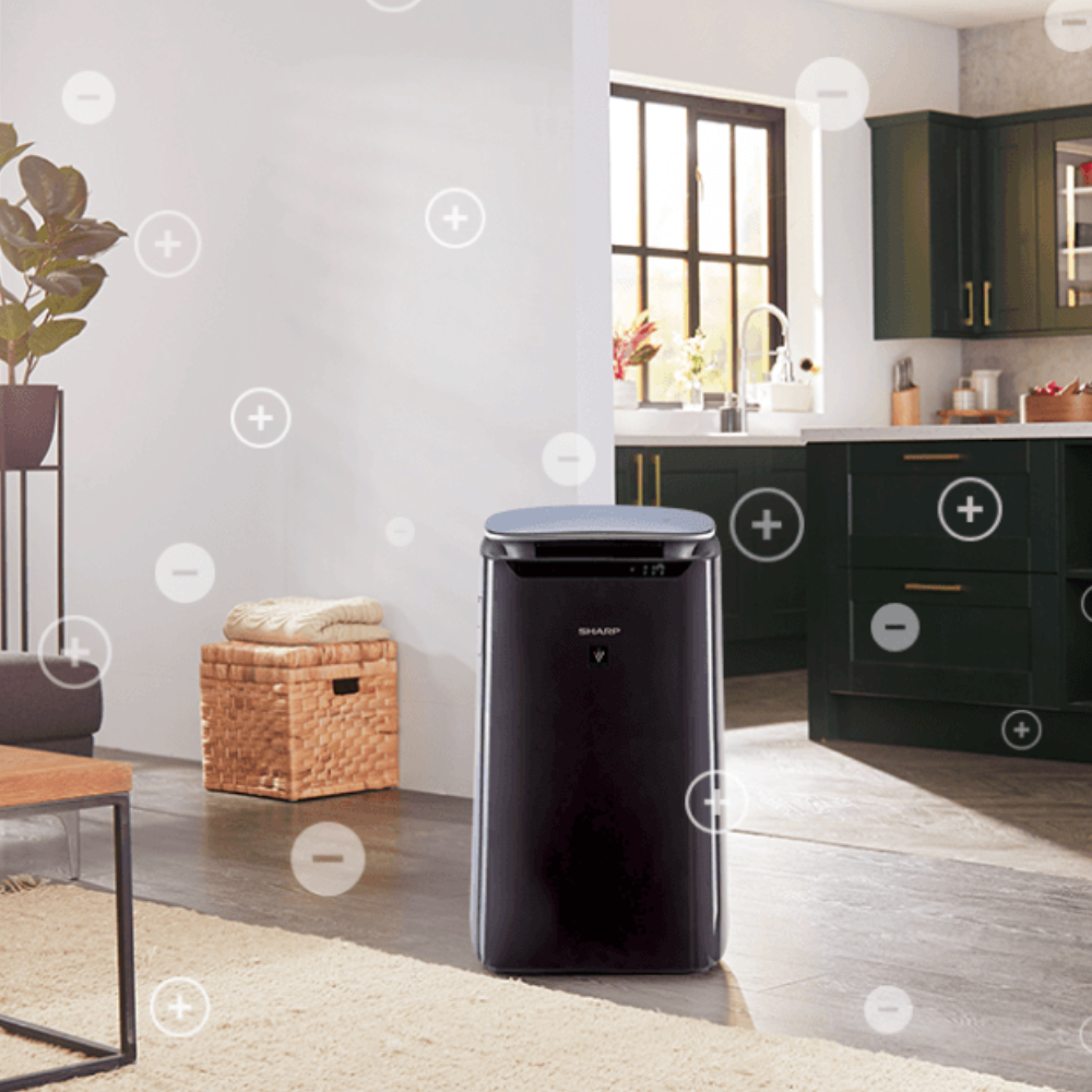 Oczyszczacz powietrza z jonizacją - Sharp FP-J80EUH