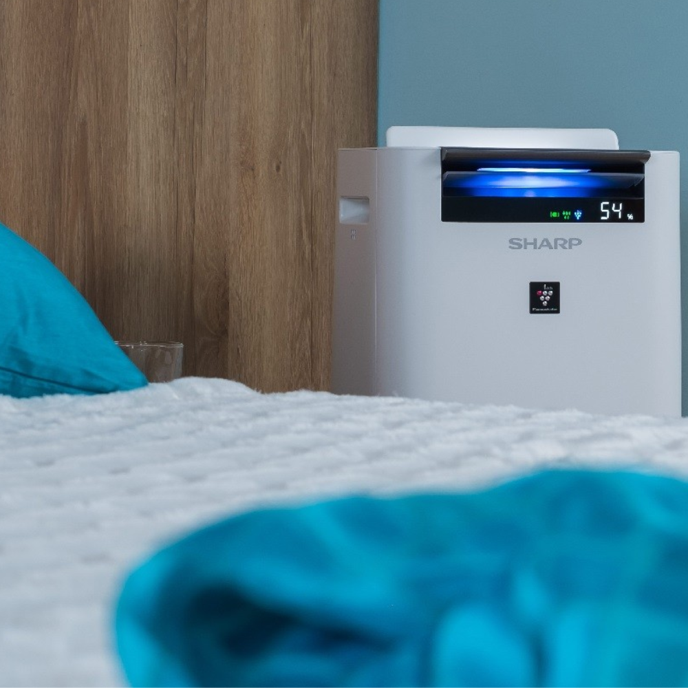 Oczyszczacz i nawilżacz powietrza z jonizacją - Sharp KC-G40EUW