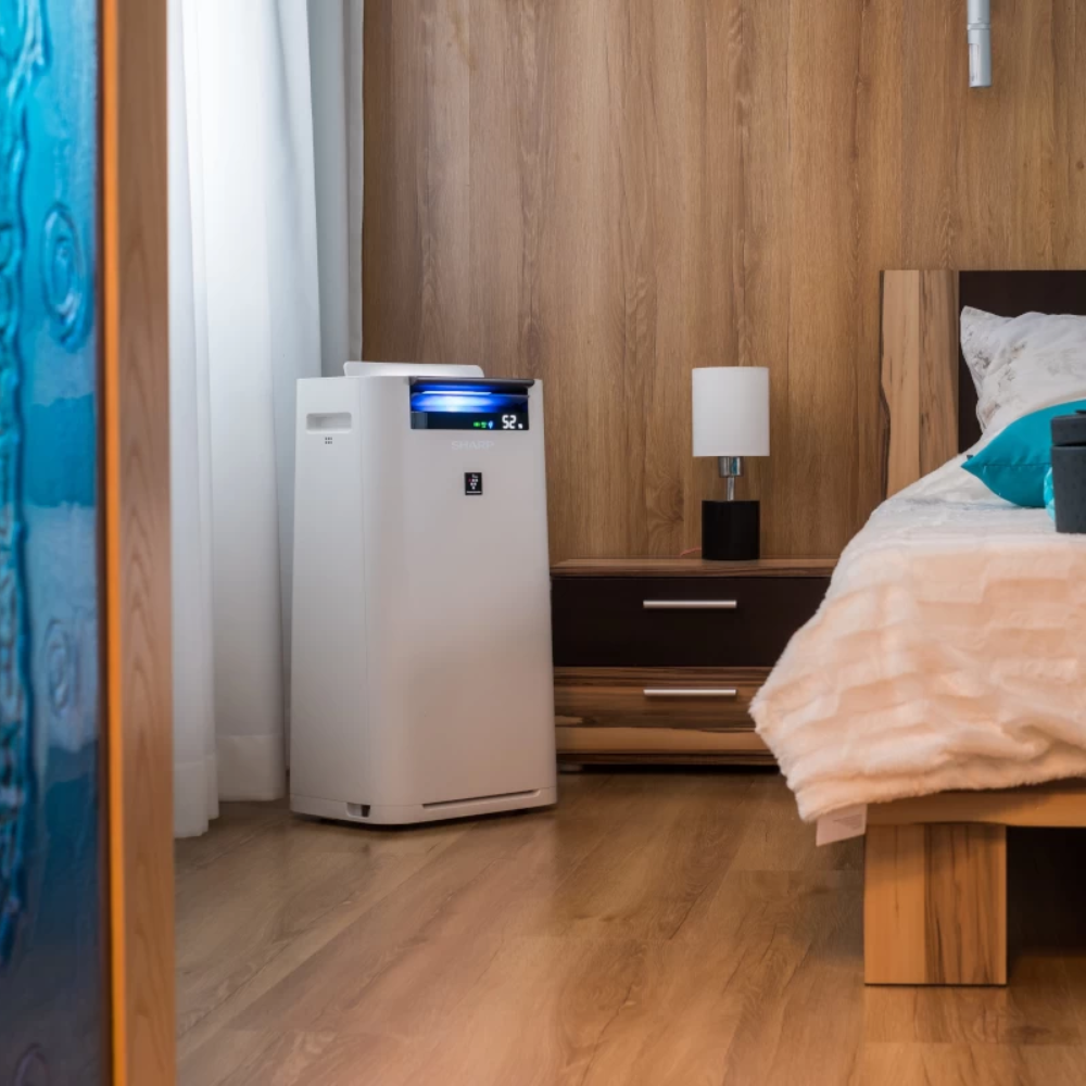 Oczyszczacz i nawilżacz powietrza z jonizacją - Sharp KC-G40EUW